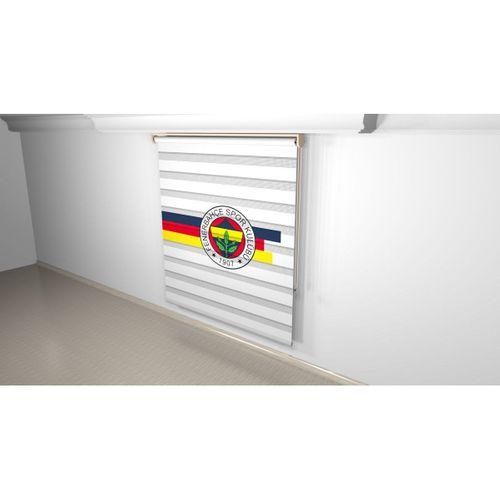 BASKILI FENERBAHÇE TARAFTAR ZEBRA PERDE FON PERDE HALI KOMBİN