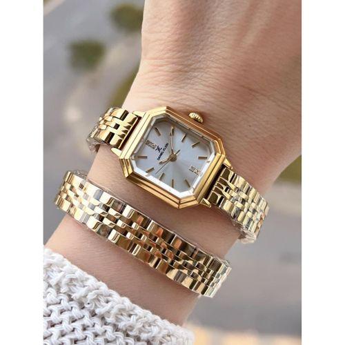 Daniel Klein Dolamalı Çelik Kordonlu 2 Yıl Garantili 3 Atm Suya Dayanıklı Kadın Kol Saati+Bileklik 1