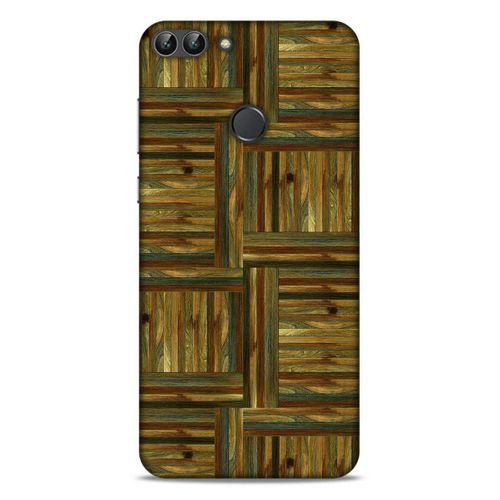 Lopard Huawei Psmart Uyumlu Kılıf Wood'X (47) Crystal Flex Kılıf Baskılı