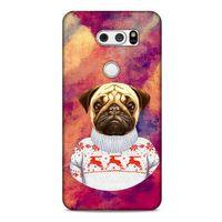 LG K50S Kılıf Köpek Kıyafetleri (6) Silikon Kılıf Pug Kazak