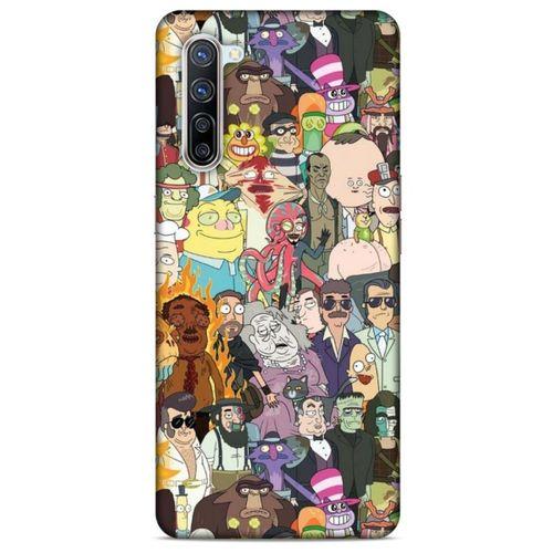Oppo Reno 3 Pro 5g Uyumlu Kılıf Rick And Morty (33) Hybrid Kılıf Killer Rick