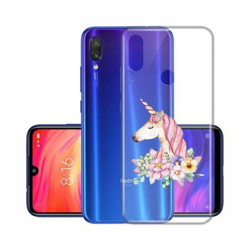 Xioami Redmi Note 7 Unicorn Şeffaf Telefon Kılıfı