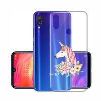 Xioami Redmi Note 7 Unicorn Şeffaf Telefon Kılıfı