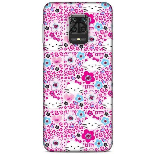 Lopard Xiaomi Redmi Note 9 Pro Uyumlu Kılıf Kediler (2) Kabı Hello Kitty