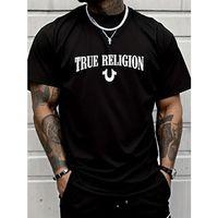 Erkek True Religion Baskılı Süprem T-shirt