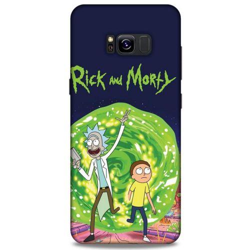 Samsung Galaxy S8 Plus Uyumlu Kılıf Rick And Morty (7) Telefon Kılıfı Summer Smith