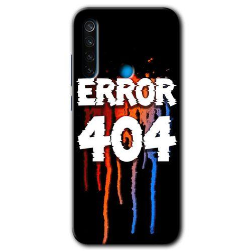 MRCİLETİSİM Xiaomi Redmi Note 8 Kılıf HD Desen Baskılı Arka Kapak + Temperli Cam - 404 Error