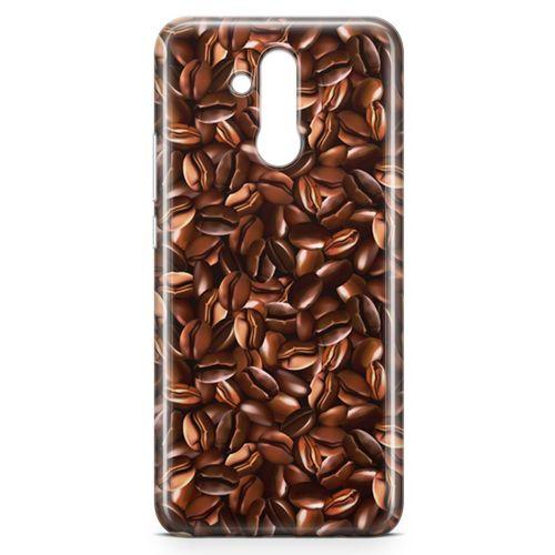 Huawei Mate 20 Lite Kılıf Çekirdek Kahve Arka Kapak Koruma Desenli Full Koruyucu