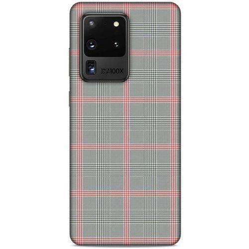 Gömlek (17) Desenli Silikon Kapak Telefon Kabı Samsung Galaxy S20 Ultra Kılıf