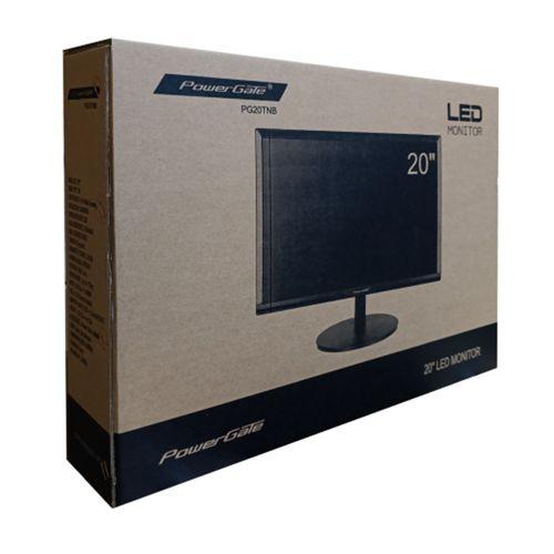 POWERGATE PG20TNB, 20’’, 5ms, 75Hz, 1600x900, D-Sub, HDMI, TN LED Monitör