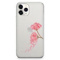 Apple iPhone 11 Pro Kılıf Hüzünlü Ortanca Arka Kapak Koruma Desenli Full Koruyucu