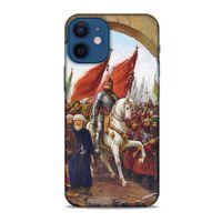 Apple iPhone 13 Mini Uyumlu Kılıf Ottoman (40) Fit Silikon Kılıf İstanbul'un Fethi