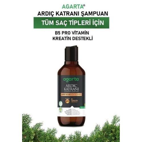 Agarta Ardıç Katranı & Keratin Şampuanı 400 ml