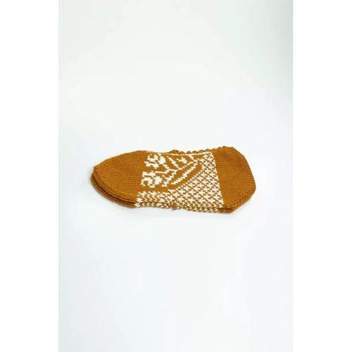 El Örgüsü Kışlık Şık Kadın Yün Patik D12