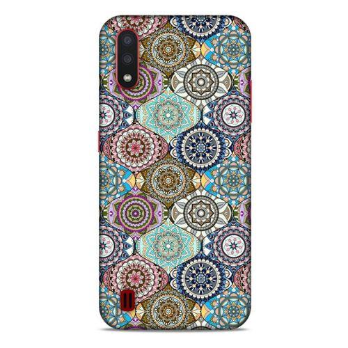 Ethnic Culture (54) Samsung Galaxy A01 Kılıf Silikon Kapak Desenli