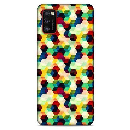 Geometrix 57 Samsung Galaxy A41 Kılıf Silikon Kapak