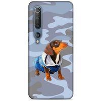 Xiaomi Mi 10 Kılıf Köpek Kıyafetleri (50) Shockproof Kılıf Dakhund Puf Mont