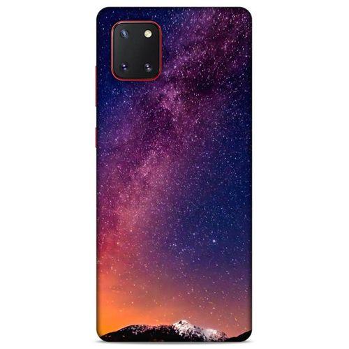 Lopard Samsung Galaxy Note 10 Lite Uyumlu Kılıf Gece'S (5) Koruma Kabı Gece Mor