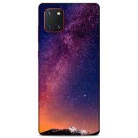 Lopard Samsung Galaxy Note 10 Lite Uyumlu Kılıf Gece'S (5) Koruma Kabı Gece Mor