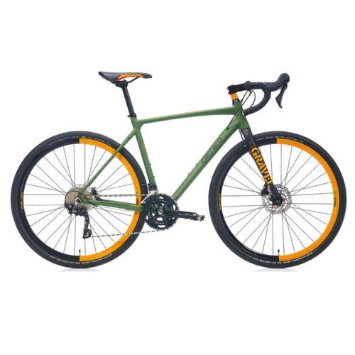 Carraro Gravel G2 28 Jant 20 Vites Mat Haki Yeşili-Siyah-Turuncu 55 cm