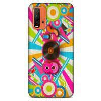 Lopard Xiaomi Redmi Note 9 4g Uyumlu Kılıf Retro (46) Core Armor Kılıf