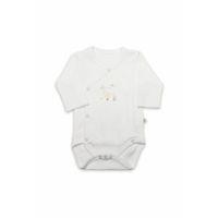 Kruvaze  Body Uzun Kol Welcome Baby Duck 17108 Sarı