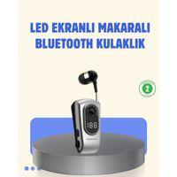 Titreşimli Bluetooth Kulaklık – Uzun Pil Ömrü, Dijital Ekranlı Kablosuz Tasarım