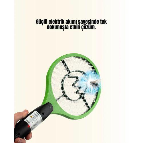 Çocuk Ve Evcil Hayvan Dostu Elektrikli Sinek Raketi | Güvenli Kullanım