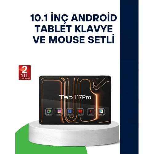 10.1 İnç Android Tablet Klavye Ve Mouse Setli 5g Destekli