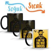 Breakıng Bad Im The One Who Knocks Sihirli Kupa Bardak Porselen