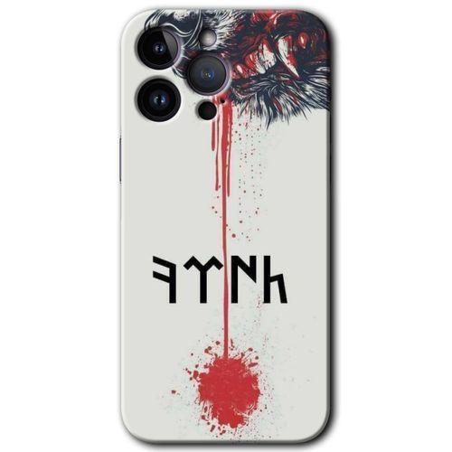 Potkal Hediye Fabrikası iPhone 14 Pro Kılıf HD Desen Baskılı Arka Kapak - Kan Uykusu
