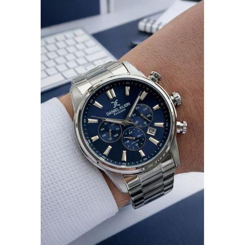 Daniel Klein İtalyan Tasarım Bileklik Hediyeli 2 Yıl Garantili Çelik Kordon Erkek Kol Saati Y11023.3