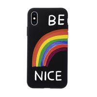 iPhone XS Be Nice Premium Silikonlu Telefon Kılıfı