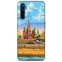 Cityx (33) Oppo Realme 6 Pro Kılıf Silikon Kapak Desenli