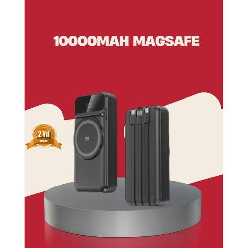 Kablosuz 15w Şarj Destekli 10000 Mah Taşınabilir Powerbank – Hızlı Şarj Özellikli