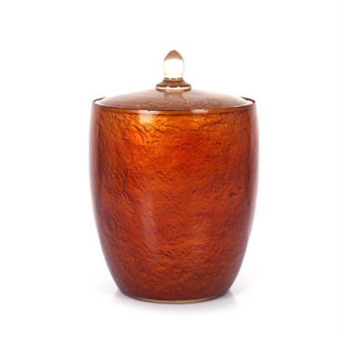 Altın Renkli Kapaklı Çöp Kovası 19X19X23Cm