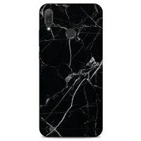 Mermer Desenli (17) Tema Tasarım Kılıf Siyah Huawei Y9 2019 Kılıf