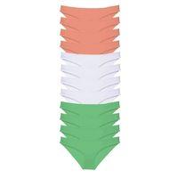 12 Adet Süper Eko Set Likralı Kadın Slip Külot 510