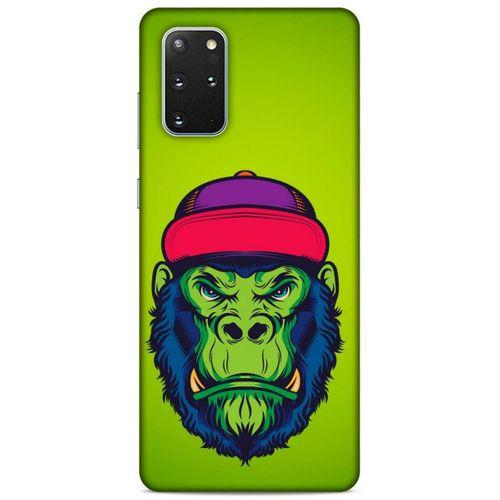 Lopard Samsung Galaxy S20 Plus Uyumlu Kılıf Tattoo's (46) Core Armor Kılıf Maymun Dövmesi