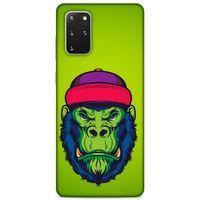 Lopard Samsung Galaxy S20 Plus Uyumlu Kılıf Tattoo's (46) Core Armor Kılıf Maymun Dövmesi