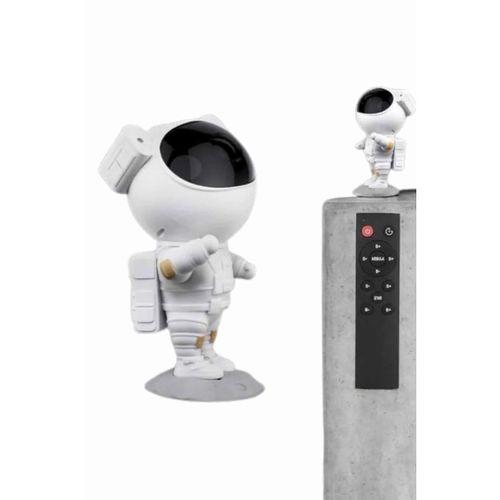 Gece Lambası Astronot Bluetooth Hoparlörlü Galaksi Işık Projektörü
