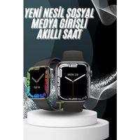 Yeni Model Akıllı Saat Dokunmatik Ekran Unisex Amoled Ekran 44 Mm