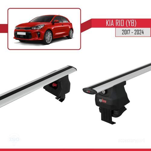 Kia Rio (YB) Hatchback 2017 ve Sonrası ile uyumlu ACE-4 Ara Atkı Tavan Barı GRİ