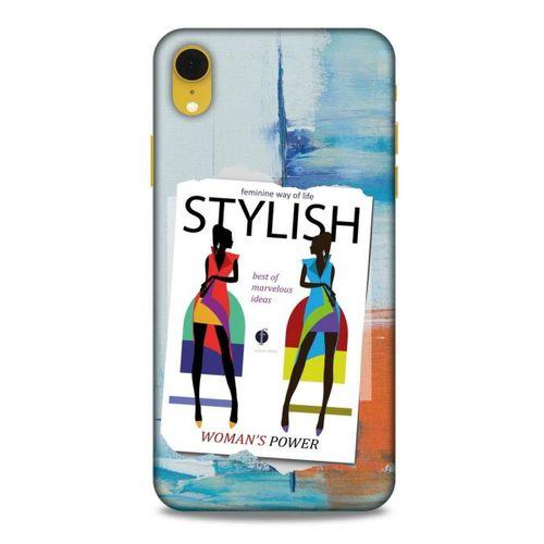 Sokak Modası 14 Apple iPhone XR Kılıf Desenli Silikon