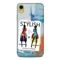 Sokak Modası 14 Apple iPhone XR Kılıf Desenli Silikon