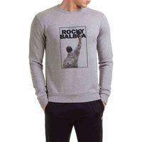 Rocky Balboa Baskılı Gri Erkek Sweatshirt