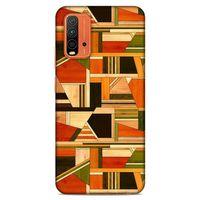 Lopard Xiaomi Redmi 9T Uyumlu Kılıf Wood'X (45) Liquid Air Kılıf Baskılı