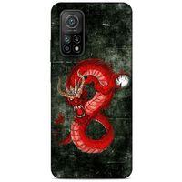 Xiaomi Mi 10T 5G Kılıf Dragons (23) Ultra Koruma Kılıfı Tatoo Kırmızı Ejderha