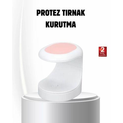Led Mini Oje Kurutucu Taşınabilir Hızlı Kuruma Cihazı 3 Led Işıklı