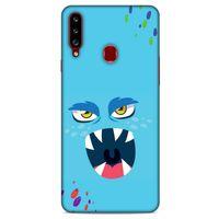 Emojix (21) Samsung Galaxy A20s Kılıf Silikon Kapak Desenli